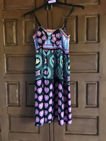 Robe 10 ans en coton imprimé fleuri