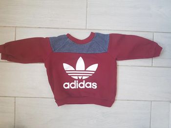 Sweat adidas garçon 6/9mois