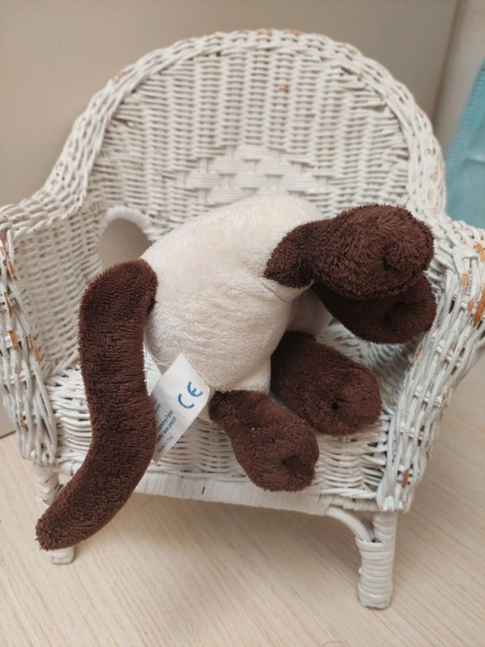 Jemini M6 interactions - peluche chat siamois - photo numéro 5