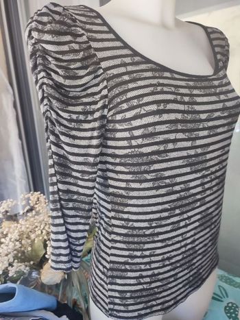 #kytieMfemme. Haut manche 3/4 taille M