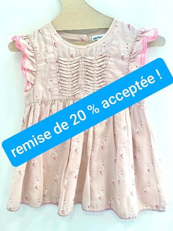 Robe Verbaudet rose pâle