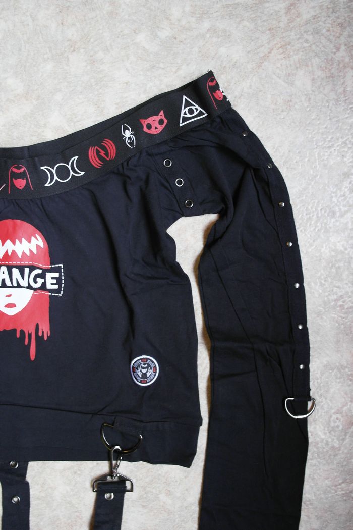 T-shirt Emily the Strange - taille S - photo numéro 3