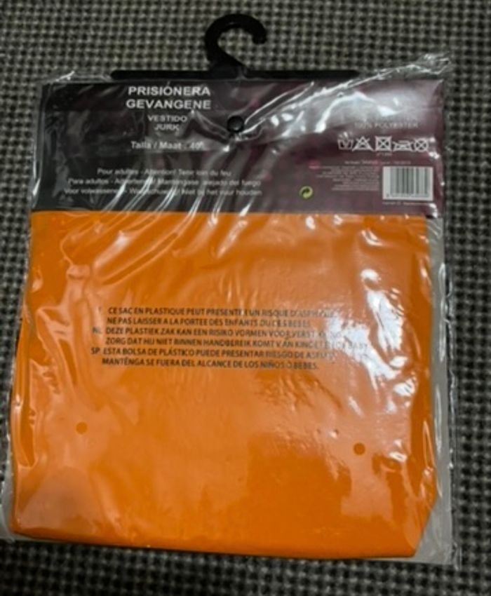 Robe prisonnière - déguisement femme - photo numéro 2