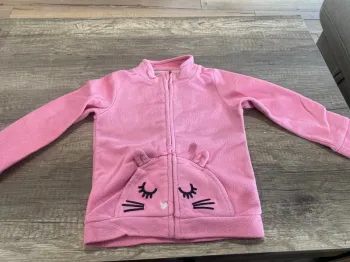 Gilet polaire chat