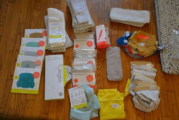 Vent lot couches lavables