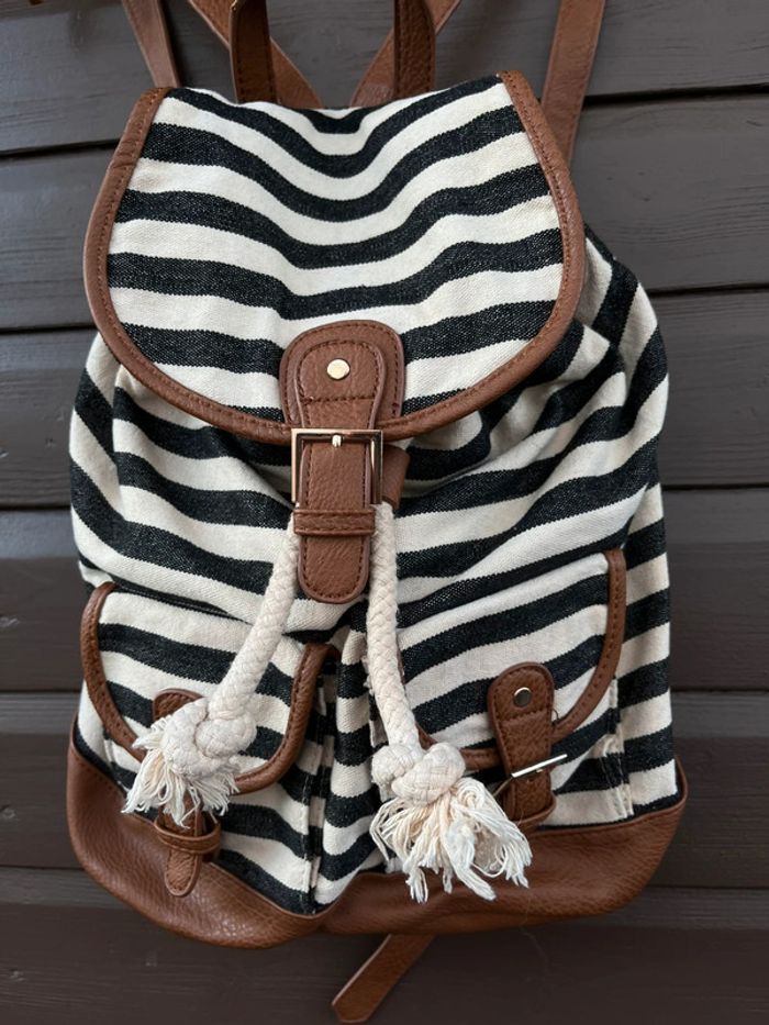 Sac à dos rayé Pimkie - photo numéro 2