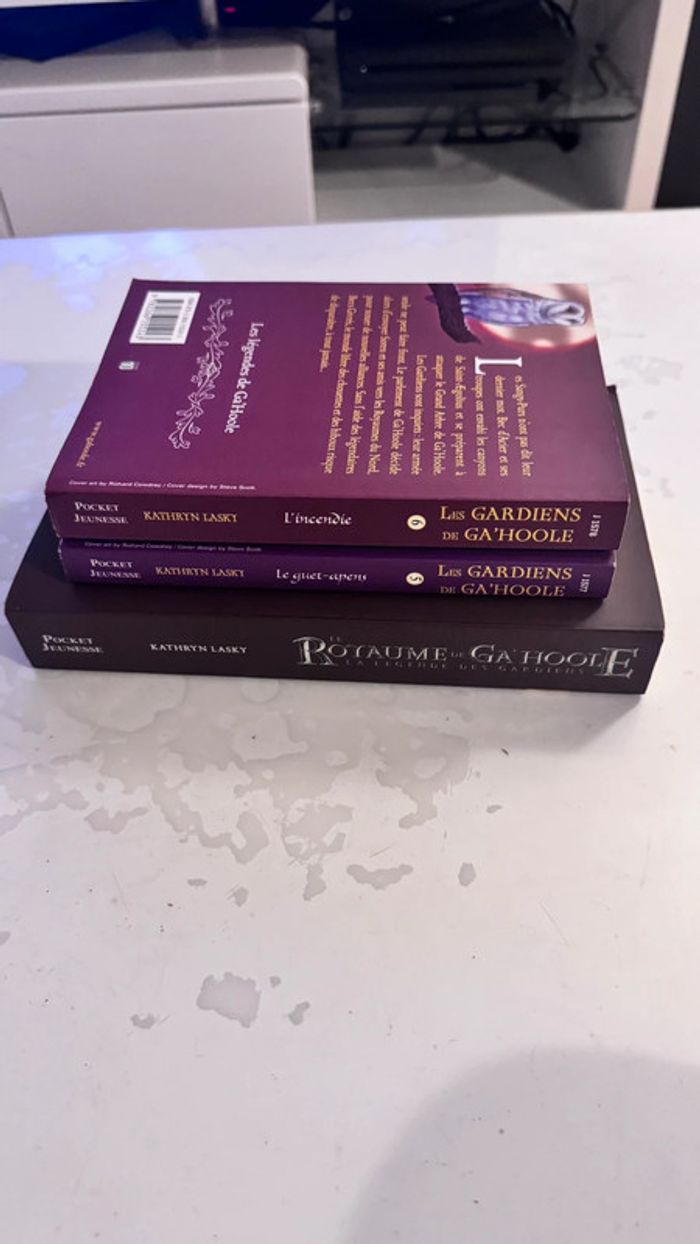 Lot 3 livres Les Gardiens de Ga’Hoole – Kathryn Lasky – Tomes 1 à 3 + 5 & 6 – Pocket Jeunesse - photo numéro 5
