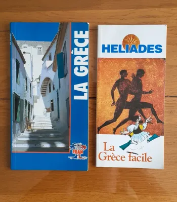 Lot de 2 guides sur la Grèce
