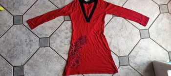 Tunique robe 36 S courte coton