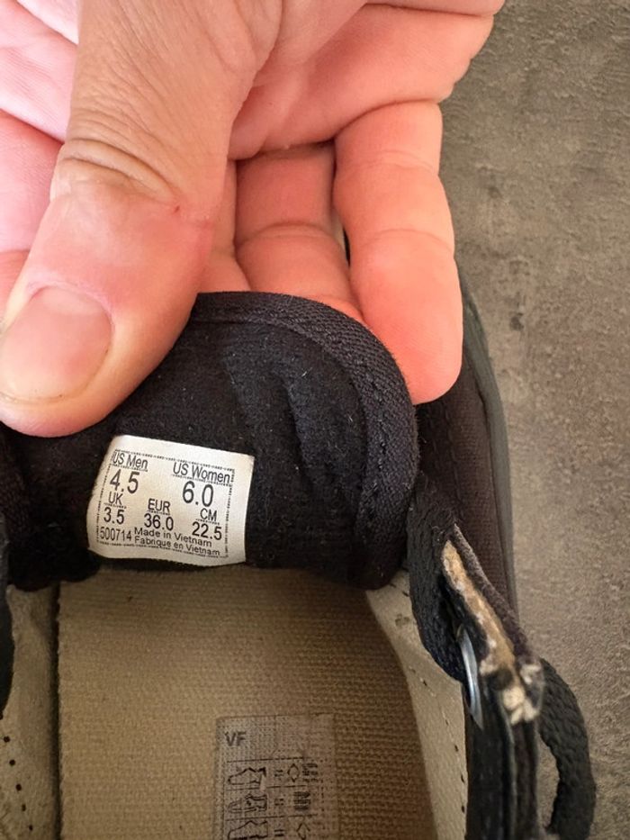 Basket femme Vans noire taille 36 - photo numéro 7