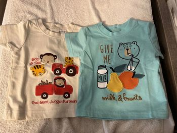 Lot t-shirts manches courtes