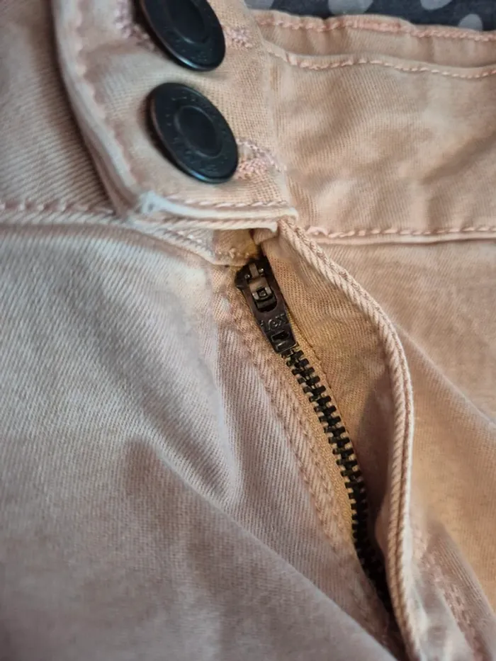 Pantalon rose pâle/beige - photo numéro 5