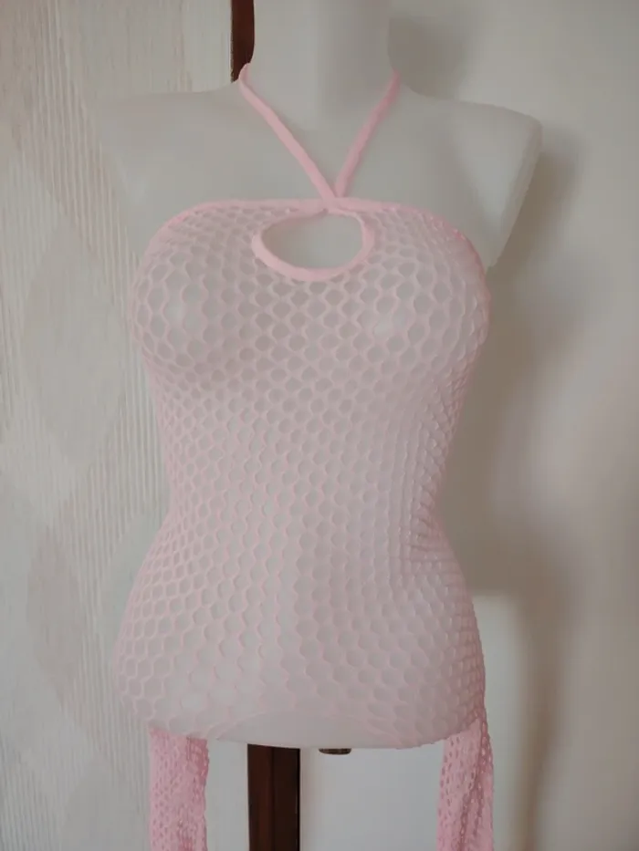 Combinaison sexy bodystocking résille - photo numéro 2