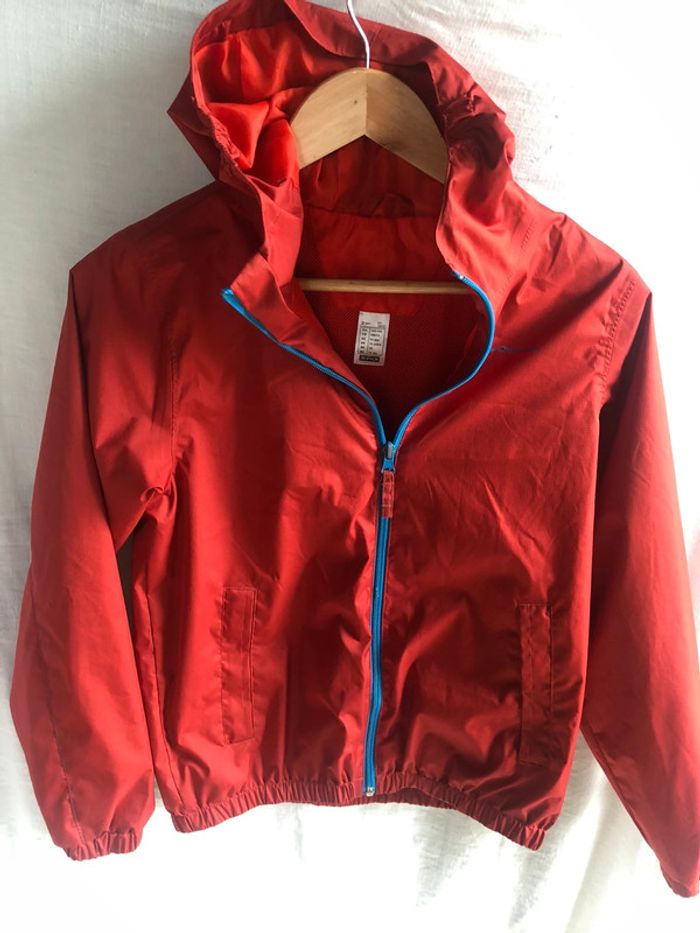 #coupevent #decathlon #queschua #12 ans #rouge