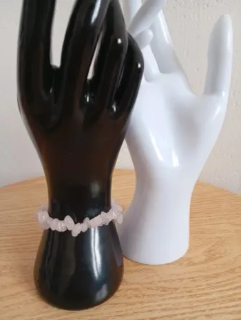 Cristal Bracelet en pierres naturelles 18cm