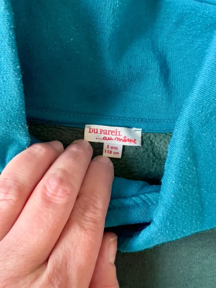 Ensemble DPAM 5 ans AH 2024-2025 – Sweat dinosaure + pantalon jogging dinos - photo numéro 5