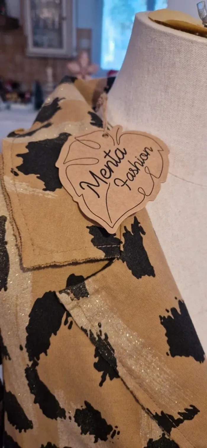 Blazer léopard Menta Fashion Neuf avec étiquette - photo numéro 7