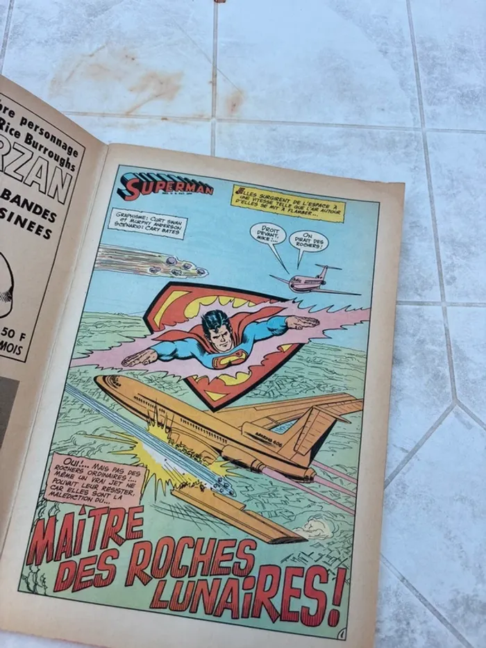 đ Superman N°4 1974 Ădition française SagĂ©dition) Vintage Rare ! - photo numĂ©ro 3