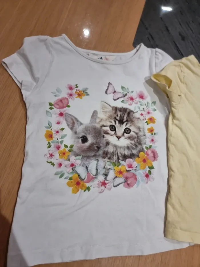 Lot de 3 t-shirts manches courtes 5 ans - photo numéro 4