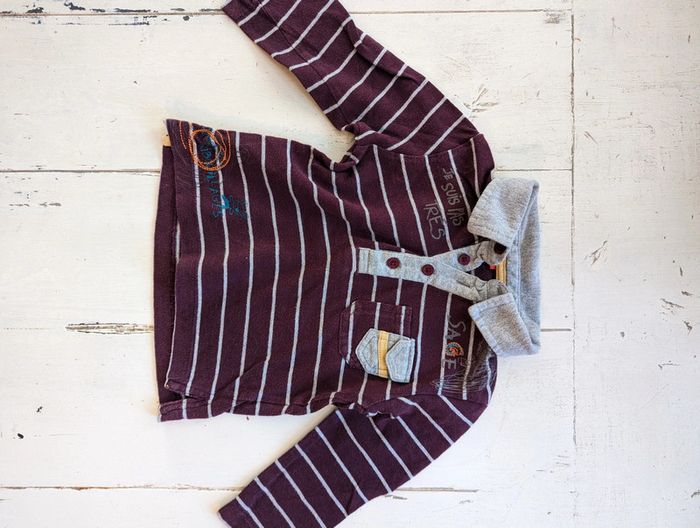 Lot de 2 tee-shirts ML 🚙 Kitchoun - photo numéro 6