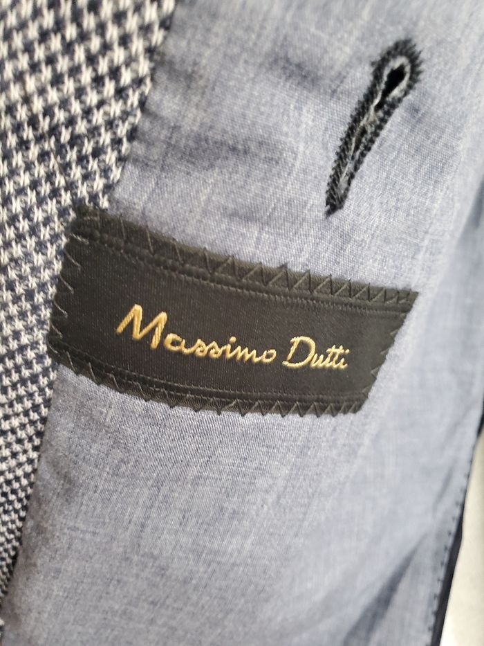 Blazer Homme lin Massimo Dutti - photo numéro 8
