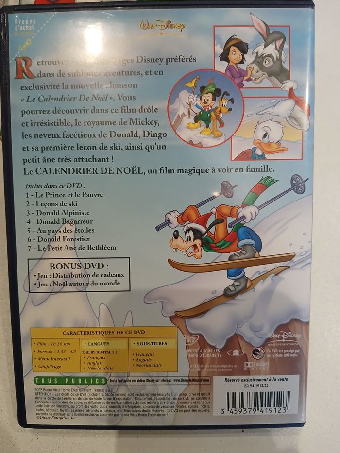 Coffret DVD Mickey Noël sous la neige - photo numéro 5