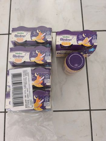 Lot de 11 pots du soir blédiner