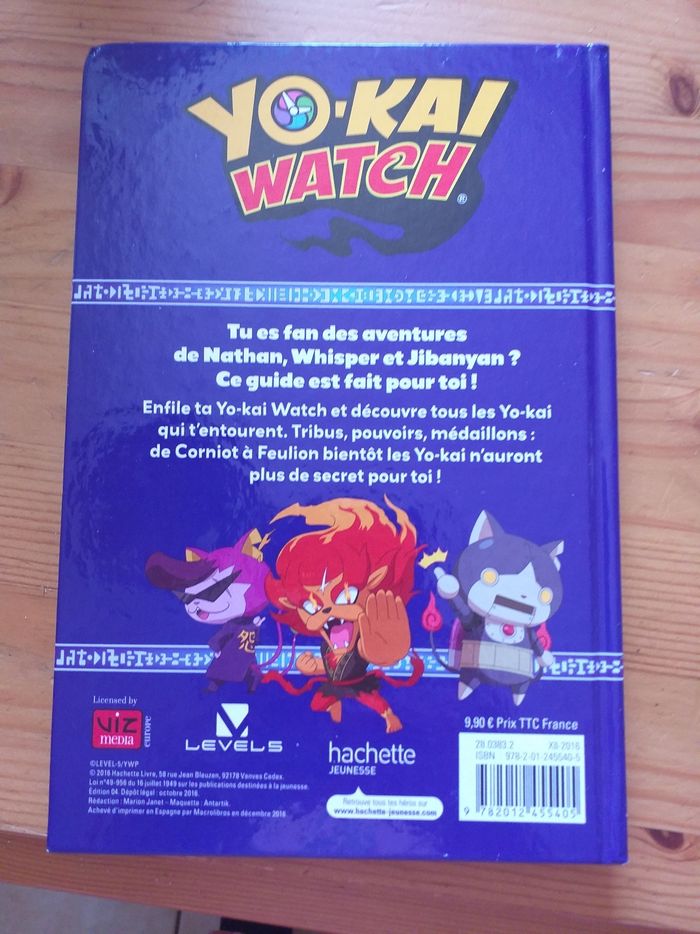 Yo Kai Watch le guide officiel - photo numéro 2
