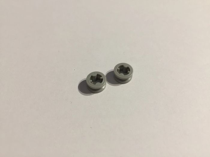 Technic Douille 1/2 Lisse gris clair 4265c pièce détachée Lego #A49