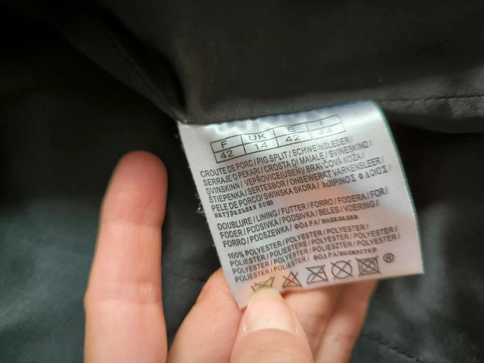 Blouson cuir porc - photo numéro 8