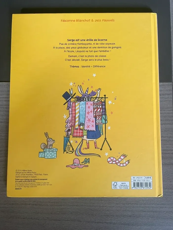 Livre La licorne la plus moche du monde. Tbe - photo numéro 2