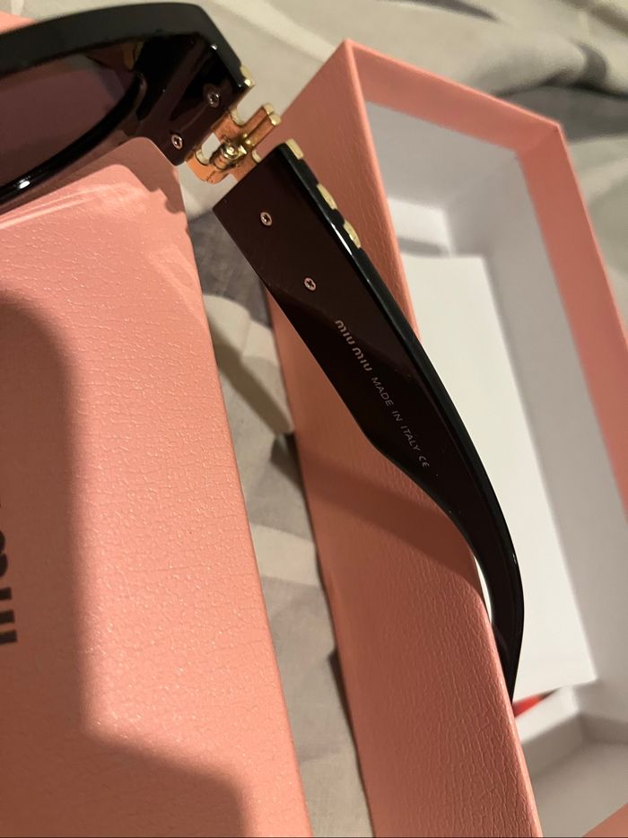 Lunette de soleil miu miu femme - photo numéro 3