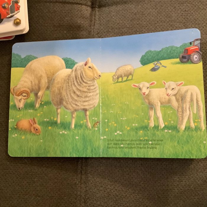 Livre Mon tracteur au travail à la ferme - photo numéro 4