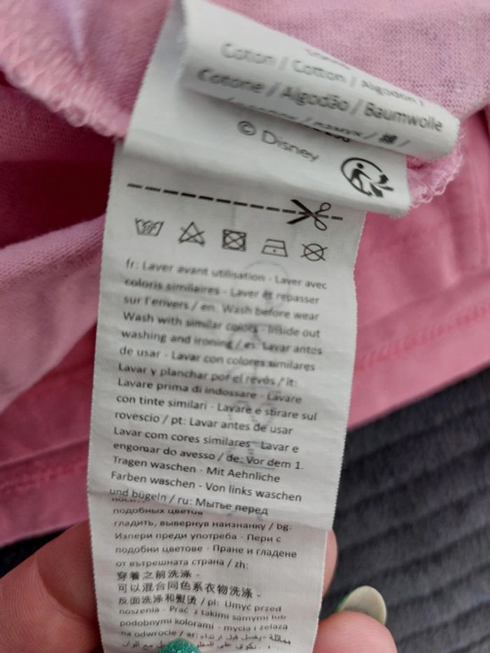 Lot de 3 t-shirts manches courtes 👧 Disney 8ans - photo numéro 5