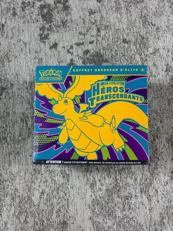 Pokémon ETB Coffret Dresseur D’élite ME2.5 Héros Transcendants