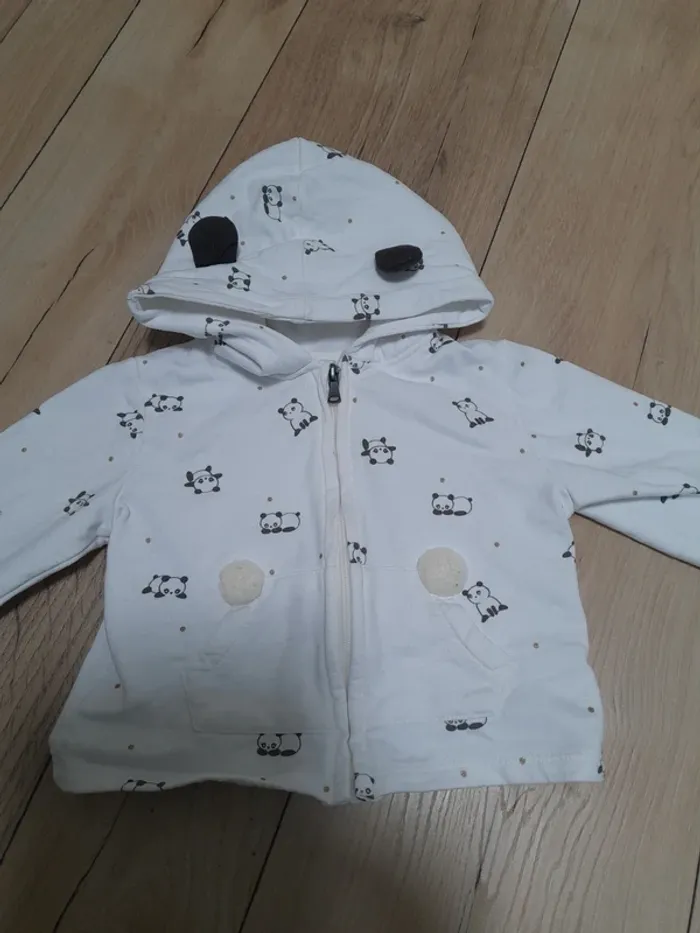 Veste panda 6 mois
