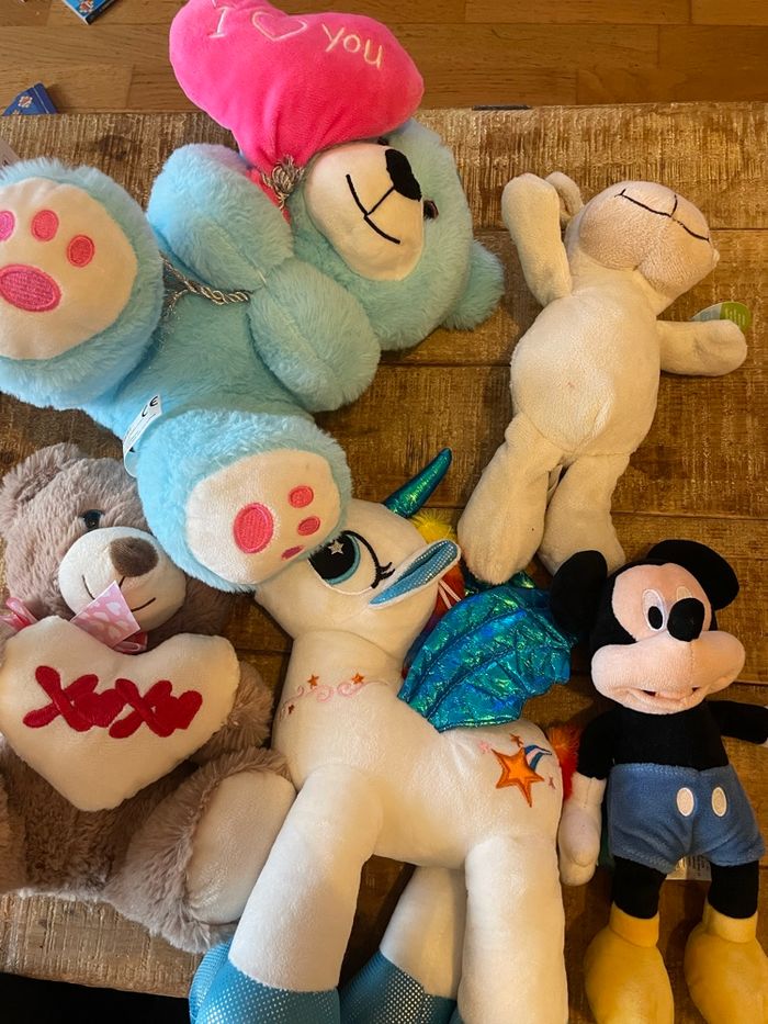 Lot peluches