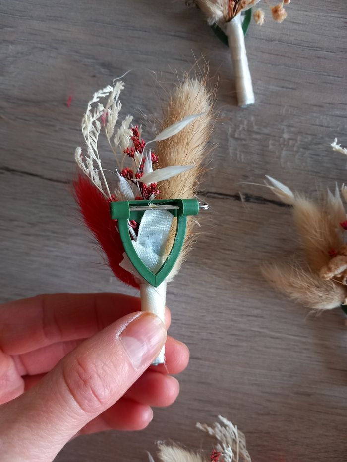 Boutonnieres pour mariage - photo numéro 4