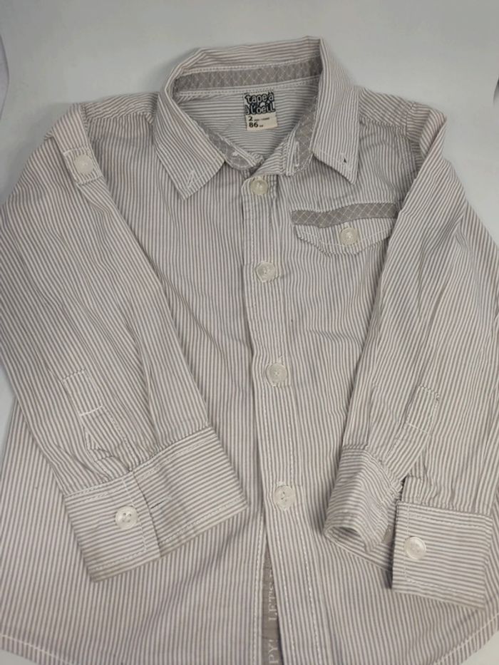 Chemise rayée tape a l'oeil - photo numéro 2