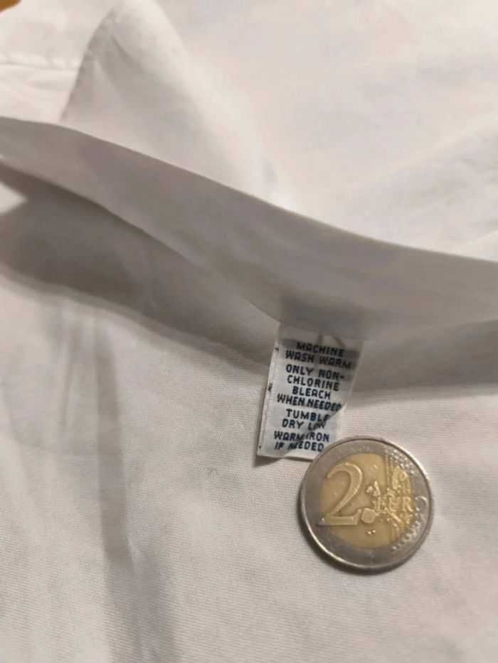 Chemise Manches Longues - Ralph Lauren - Classic Fit - Logo brodé premium - Blanc - Taille XXL - photo numéro 11