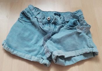 Short en jeans