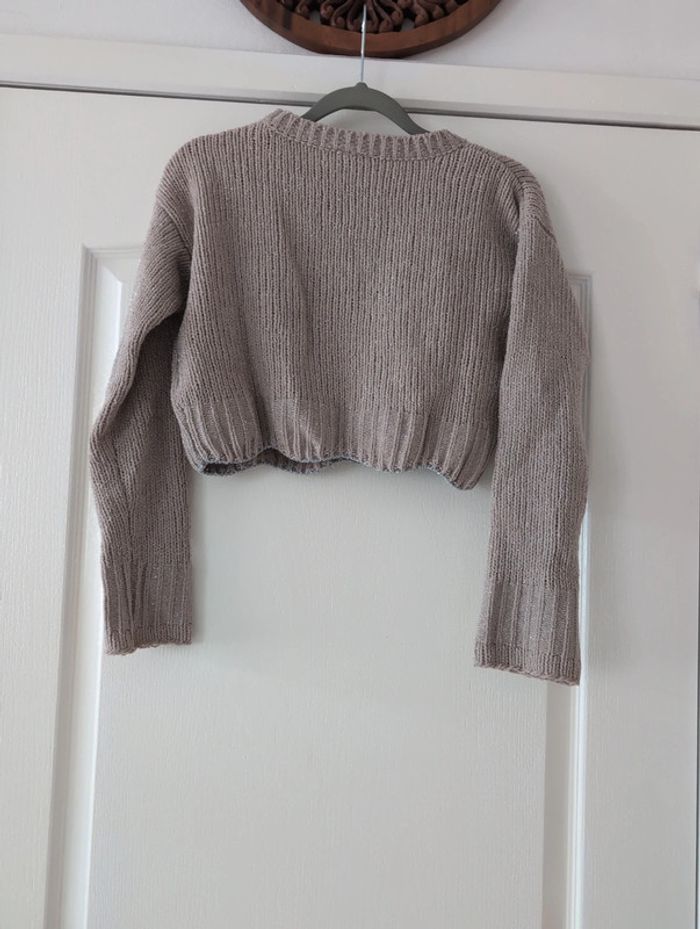 Pull fille pailleté - photo numéro 3