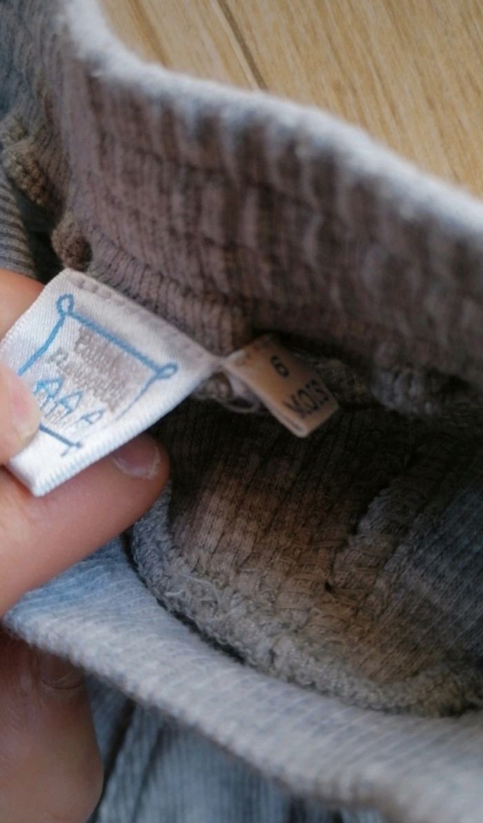 Short gris cadet rousselle 6 mois - photo numéro 3