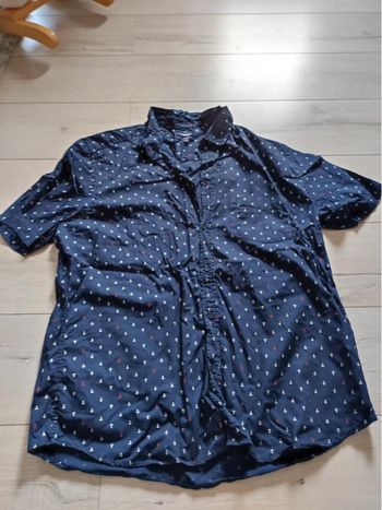 Chemise bleu marine 