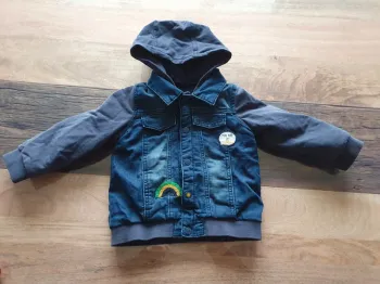 Veste hiver imitation jean 2 ans