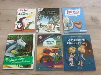 Lot 6 petits romans 6/7 ans