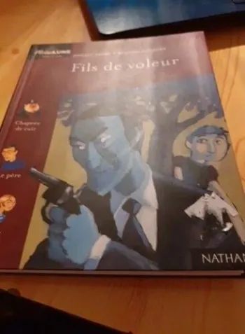 Livre Fils De Voleur - benjamin bachelier en tres bon etat