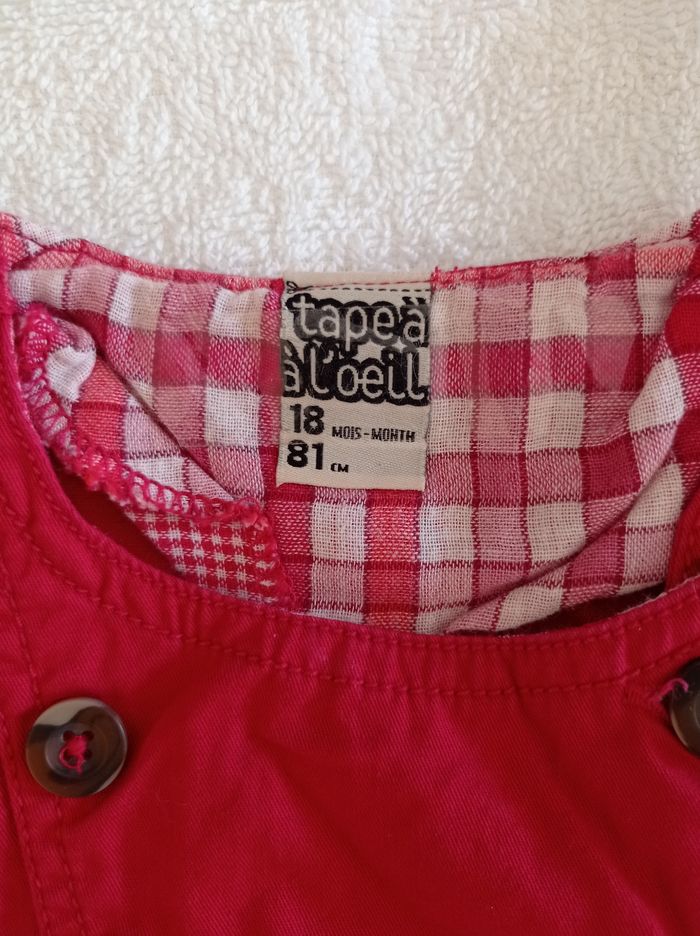 Robe fille marque tape à l'oeil 18 mois 81 cm porter 4 fois - photo numéro 6