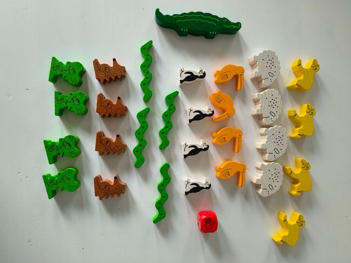 Jeu pyramide d'animaux haba - photo numéro 4