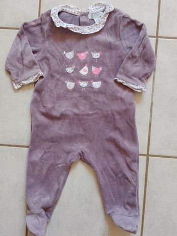 Pyjama fille 6 mois Obaïbi